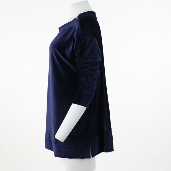 Jones New York  Stretch Cord Shoulder in Navy - Picture 4 of 5